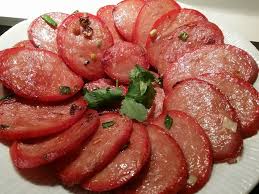 Grilled Red Sausages