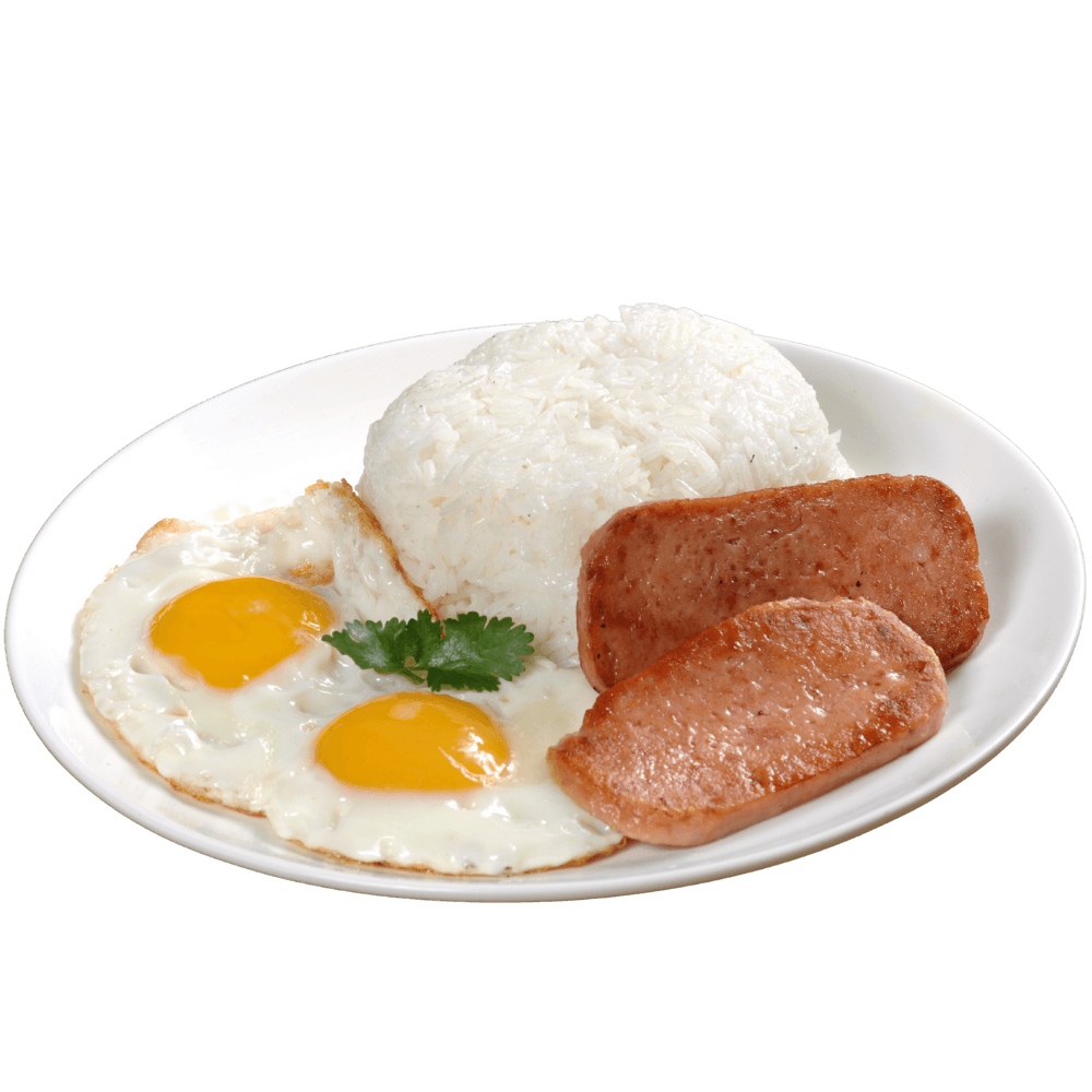 Luncheon Meat & Egg Rice