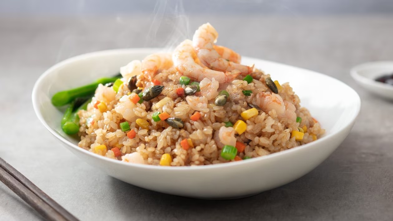 Fried Rice w/ Seafood & Pineapple